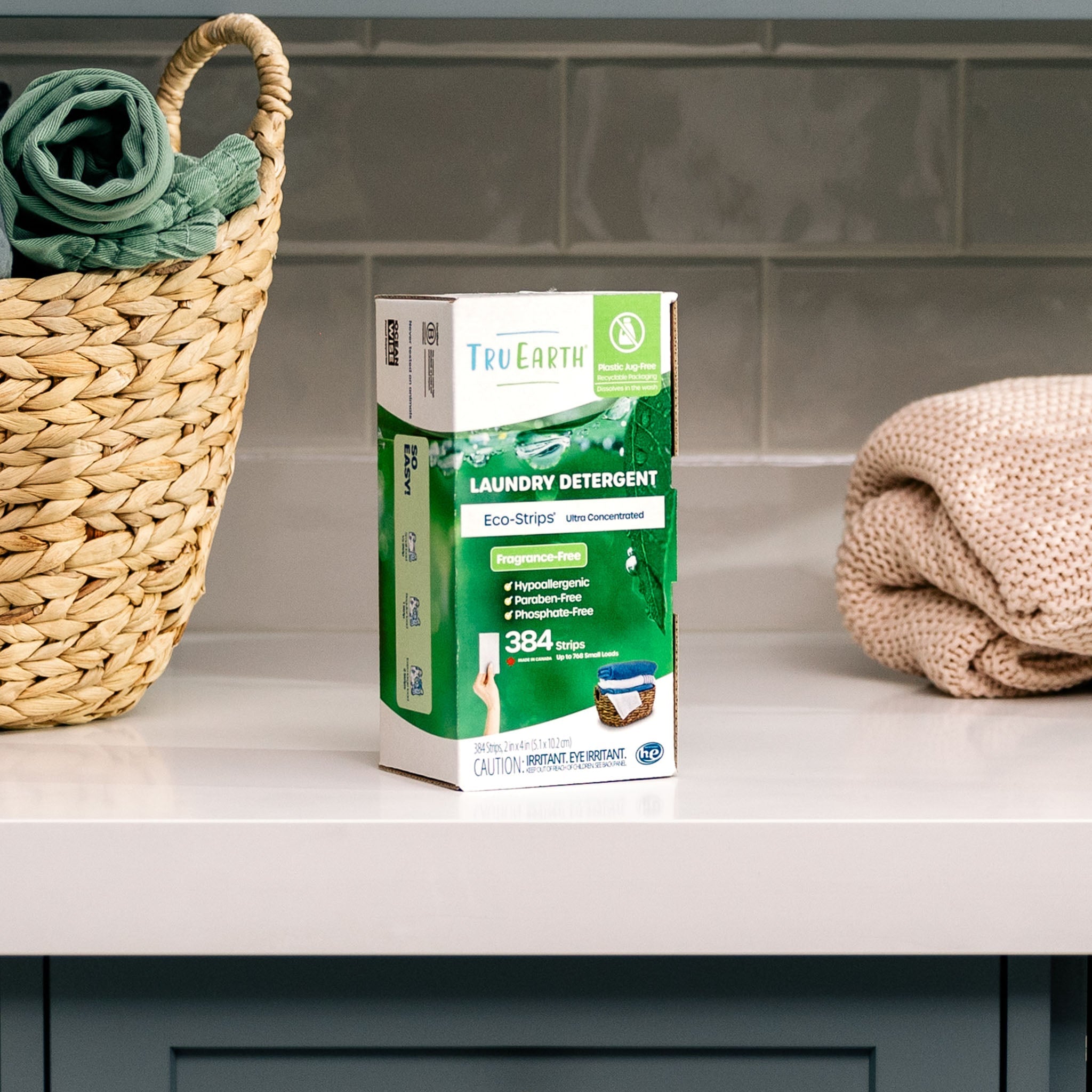 Tru Earth Laundry Detergent - Fragrance-Free / 384 Strips - Image 3