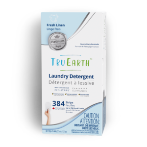 Tru Earth Platinum Laundry Detergent - Fresh Linen / 384 Strips