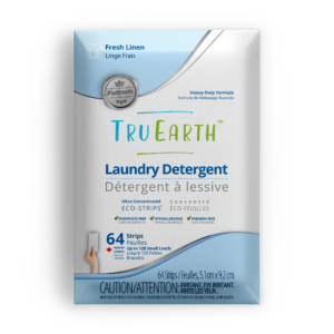 Tru Earth Platinum Laundry Detergent - Fresh Linen / 64 Strips