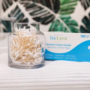 Alternative view of Tru Earth Bamboo Cotton Swabs