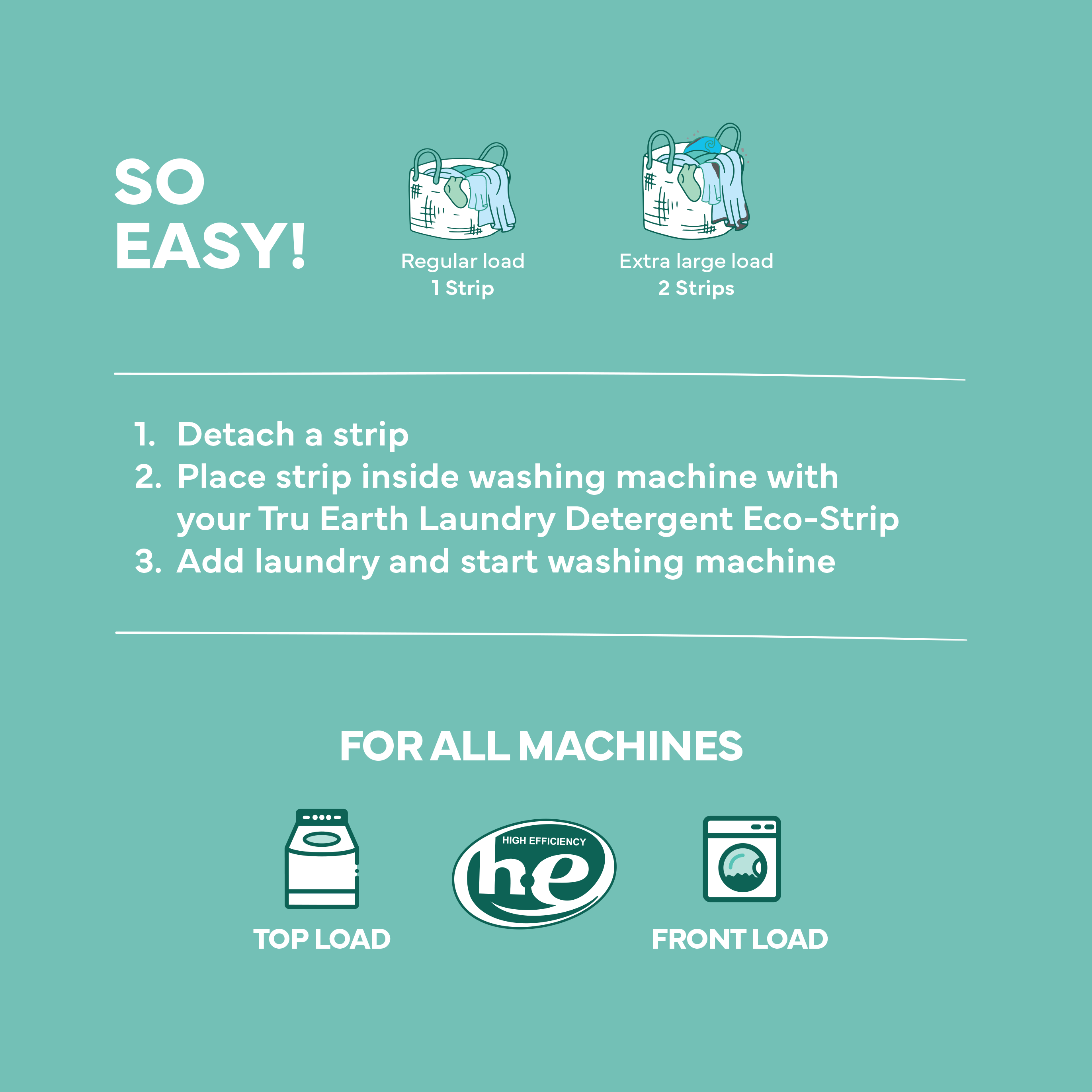 Tru Earth Fabric Softener+ with Wrinkle Release - Fragrance-Free / 32 Strips - Image 6