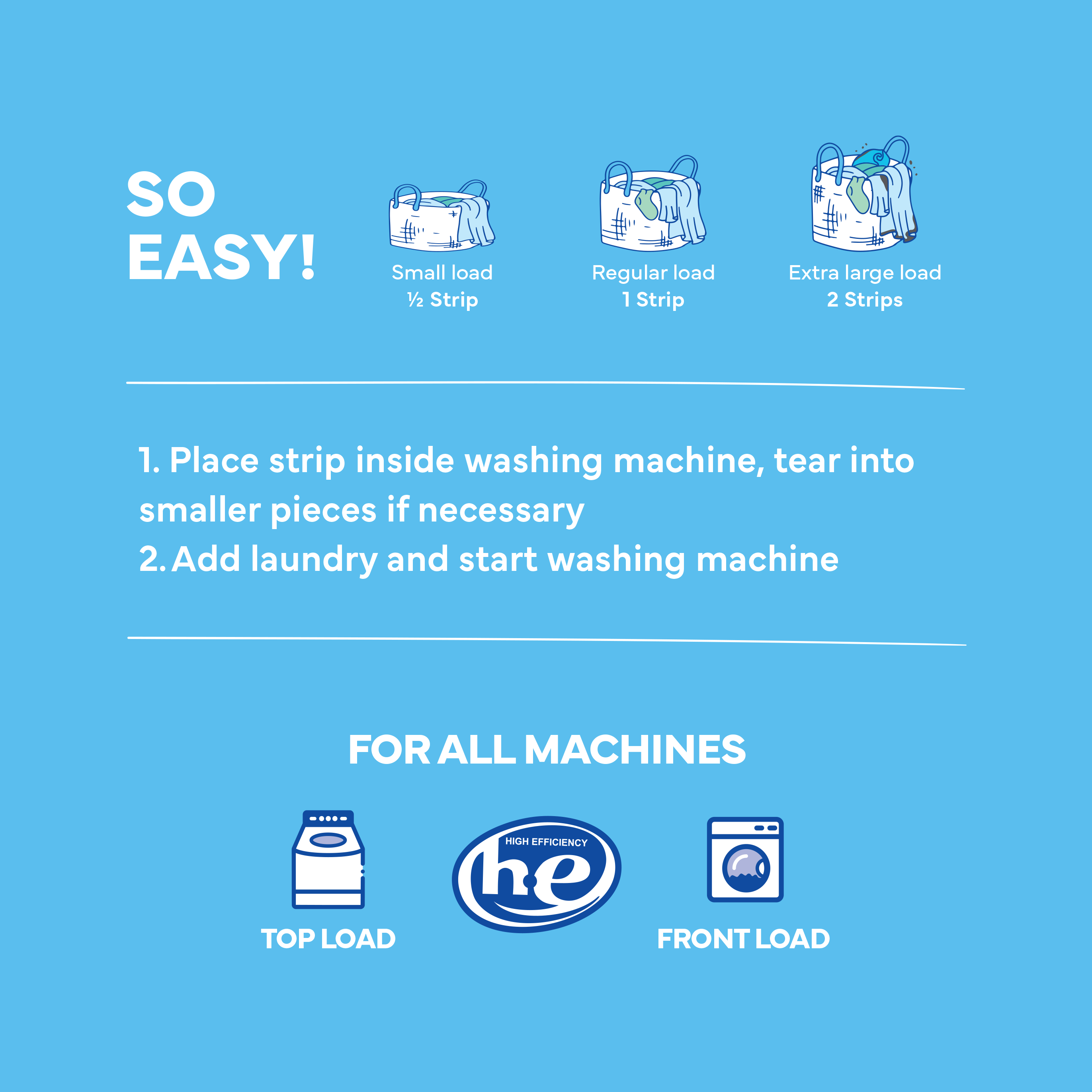 Tru Earth Laundry Detergent - Fresh Linen / 64 Strips - Image 7