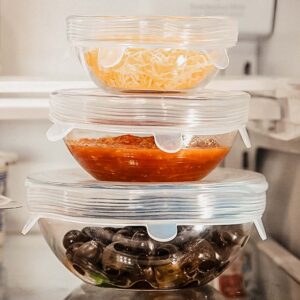 Stretch & Seal Silicone Lids - 6 Pack